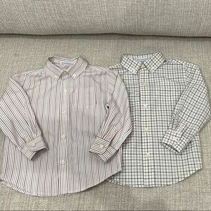 Janie and Jack Striped and Checkered Shirts 3T Boys